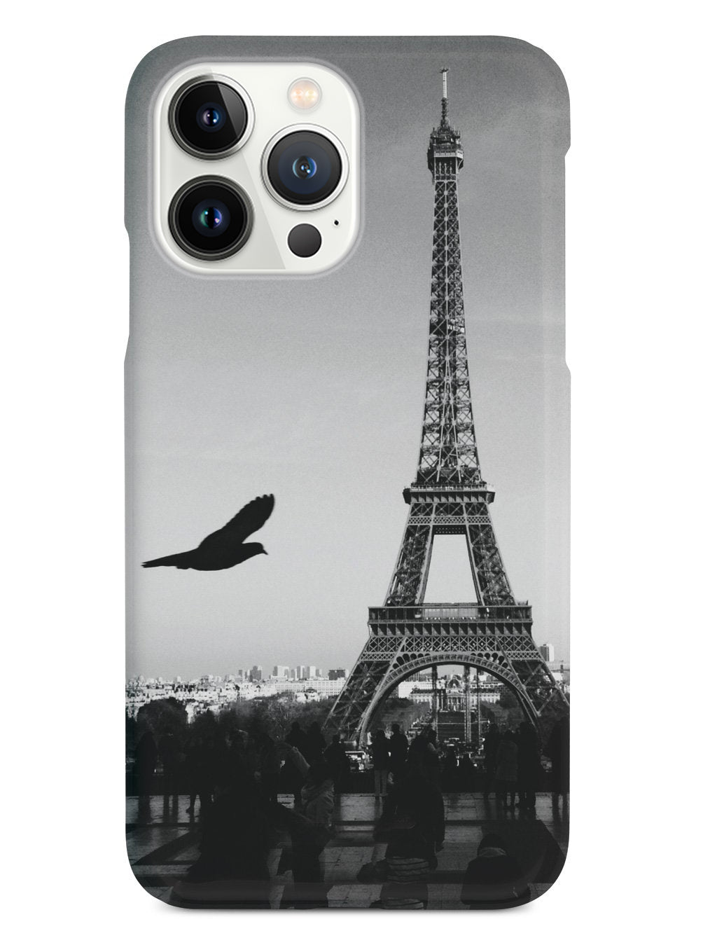 Paris Eiffel Tower Black & White Photo Case