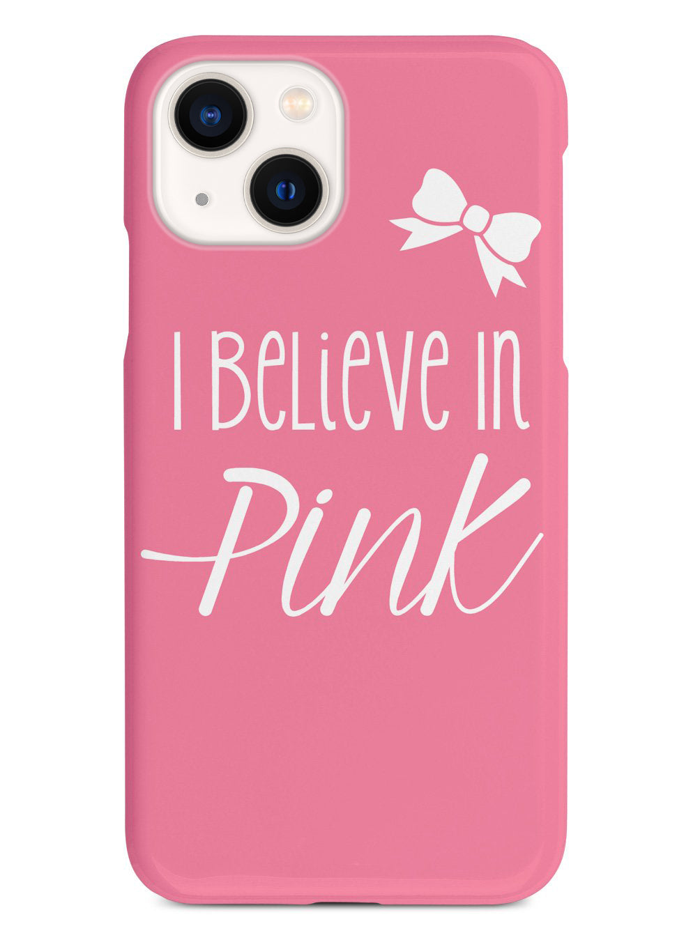 I Believe in Pink - Audrey Hepburn Quote Case