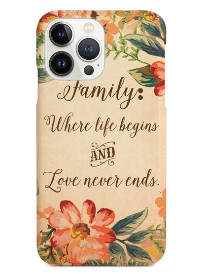 Family: Where Life Begins Case