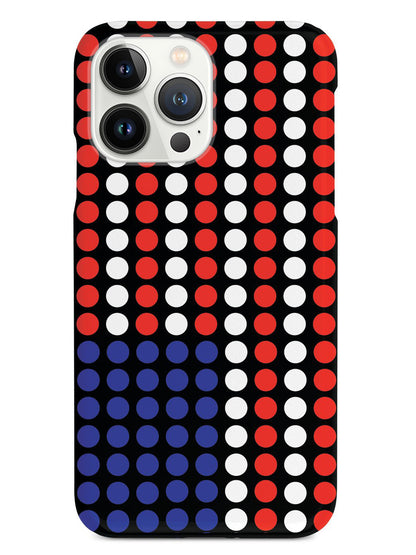 Dotted American Flag Case