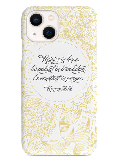 Romans 12:12 Bible Verse Case